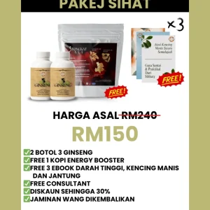 3 GINSENG - PAKEJ SIHAT